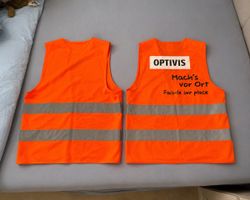Warnweste OPTIVIS  Einheitsgrösse