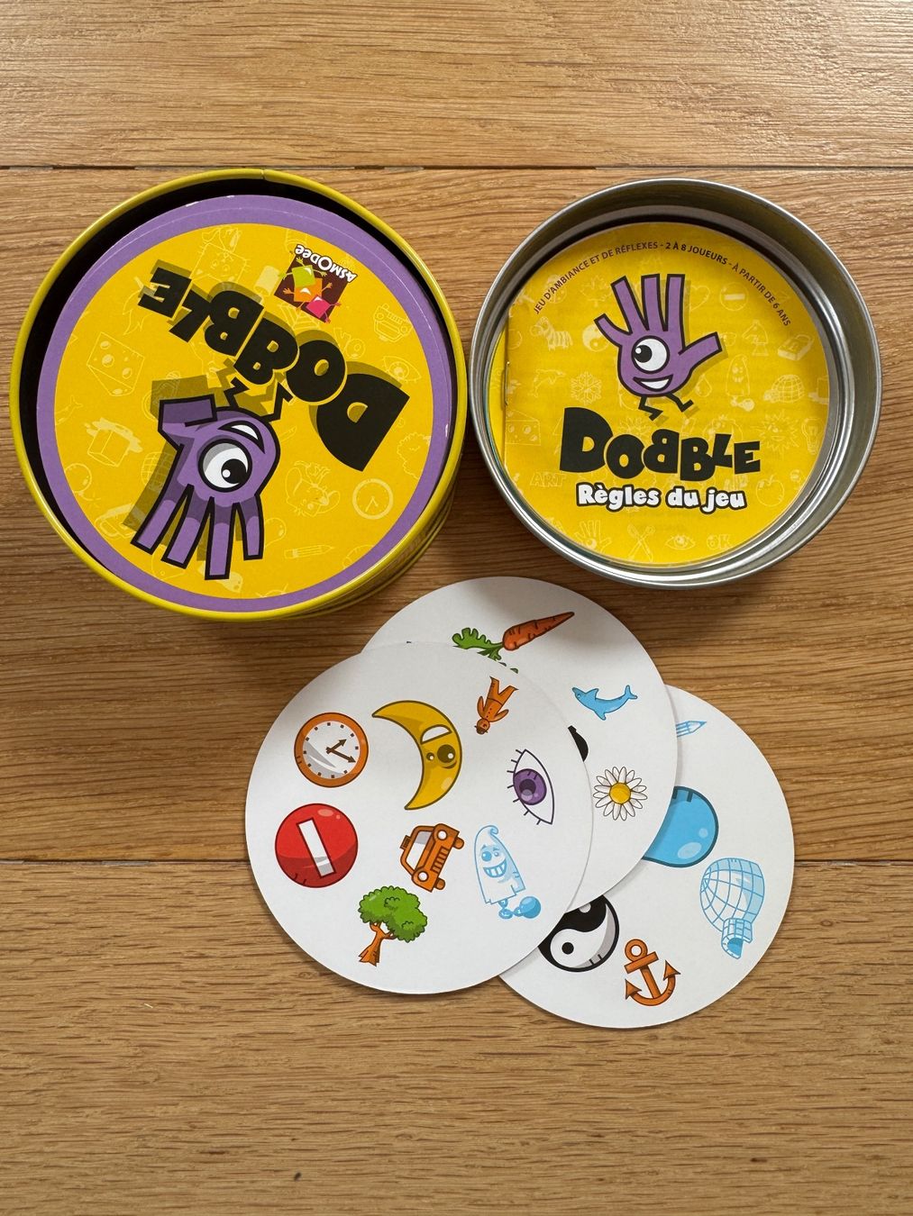 Spiele: Jeu de carte -- Dobble – Neu (gemäss Beschreibung) aus Jussy von ali_6d7d 3
