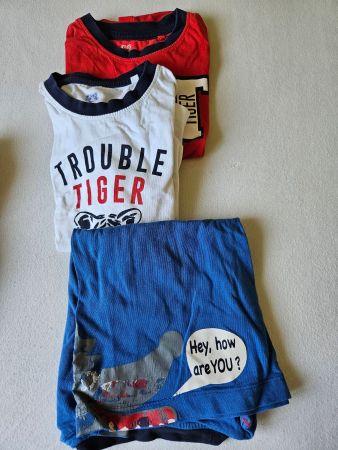 Shirts Langarm Set 3 Stück 98/104