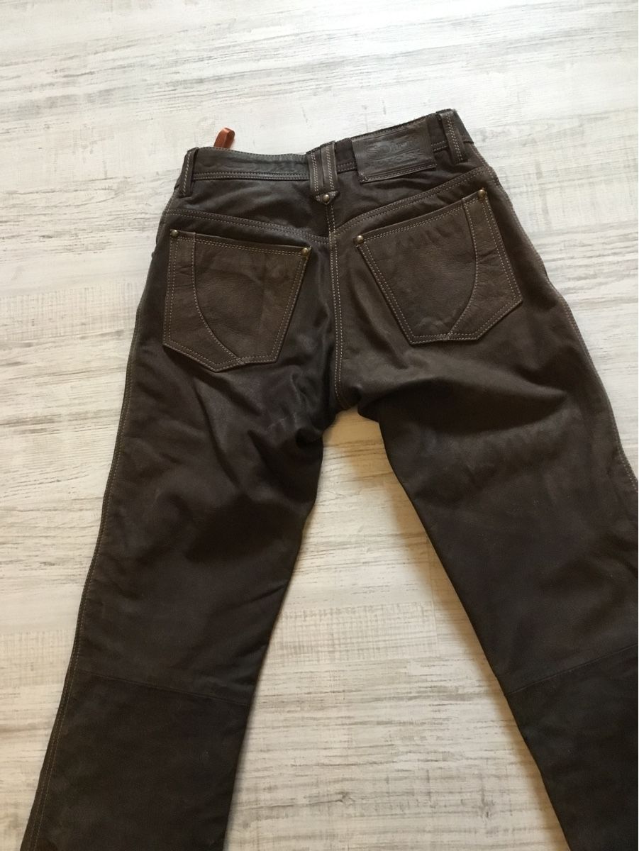 Pantaloni: Motorrad Lederhose SPIRIT – Usato da Würenlingen venduto da Shovel7 1