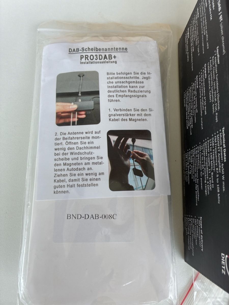 Lettore multimediale & Streamer: NEUER Retro 300 DAB /BT Autoradio Bluetooth dab+ USB Micro – Nuovo e nell'imballaggio originale da Latterbach venduto da zimmerbraun 1