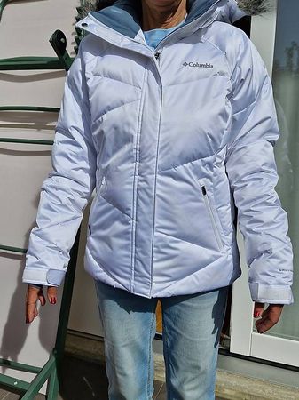 Veste ski / hiver COLUMBIA blanche (Taille M)  Comme NEUVE