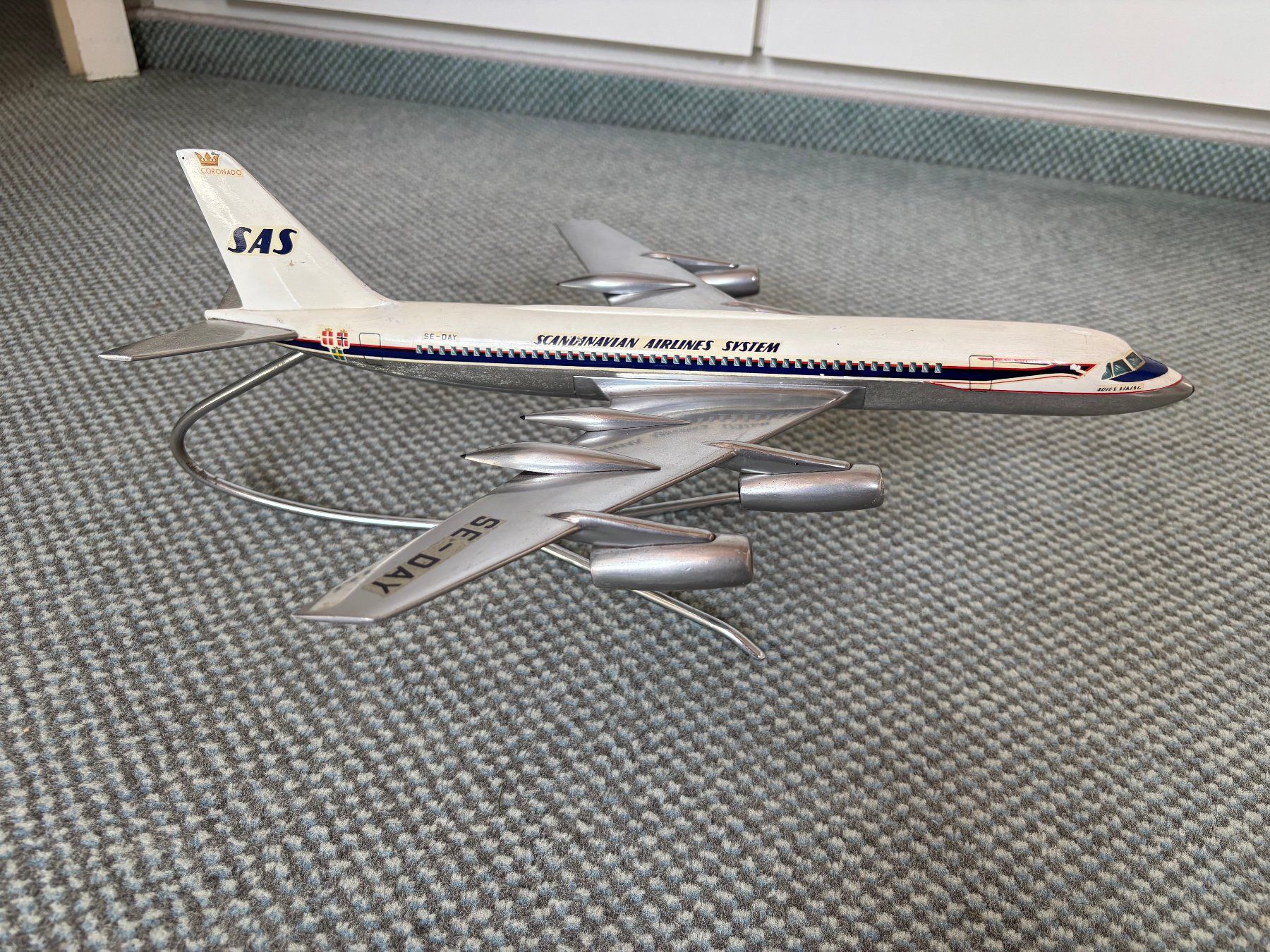 Kit di modellismo & Modellini statici: FLUGZEUGMODELL, Metall, SAS – Usato da Rotkreuz venduto da uszn 2