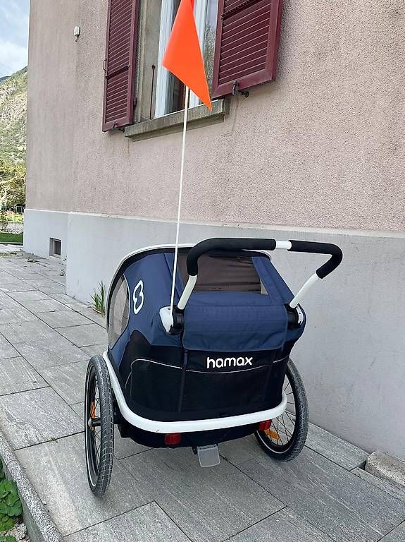 Hamax Rimorchi: Remorque vélo Hamax 2 places – Usato da Chippis venduto da cel_b6jq 4