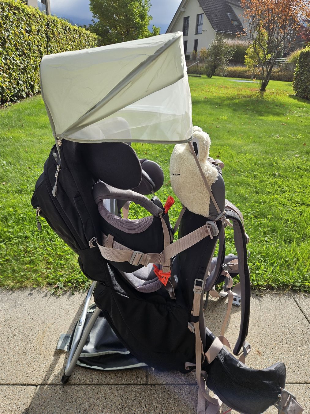 Vaude Zaini: Vaude Shuttle Premium Kindertrage Top Zustand! – Usato da Unterägeri venduto da raff82 8