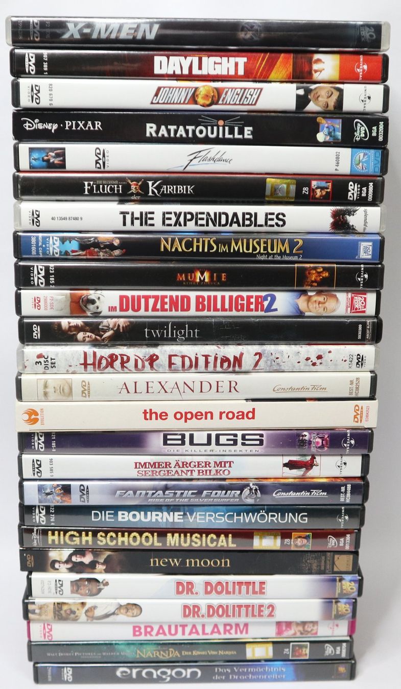 Tutti i DVDs: 25 DVD Sammlung – Usato da Eschenbach SG venduto da Astalavista