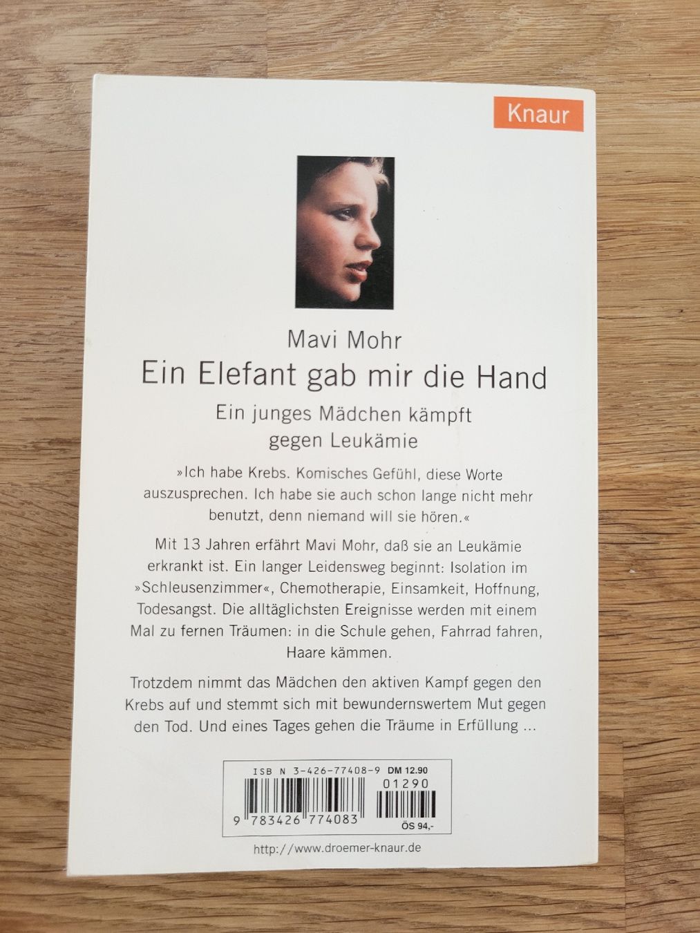 Libri: Mavi Mohr: Ein Elefant gab mir die Hand – Usato da Amriswil venduto da noe_z7wn 1