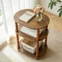 Kleiner Couchtisch, Beistelltisch, Holztisch braun