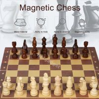 Schachbrett aus Holz neu Chess - 29/39cm