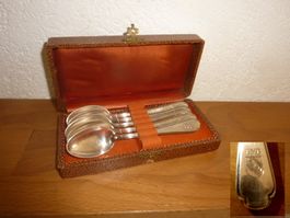 Antikes Löffelchen Set Berner BVB Silber Bruckmann 90 18