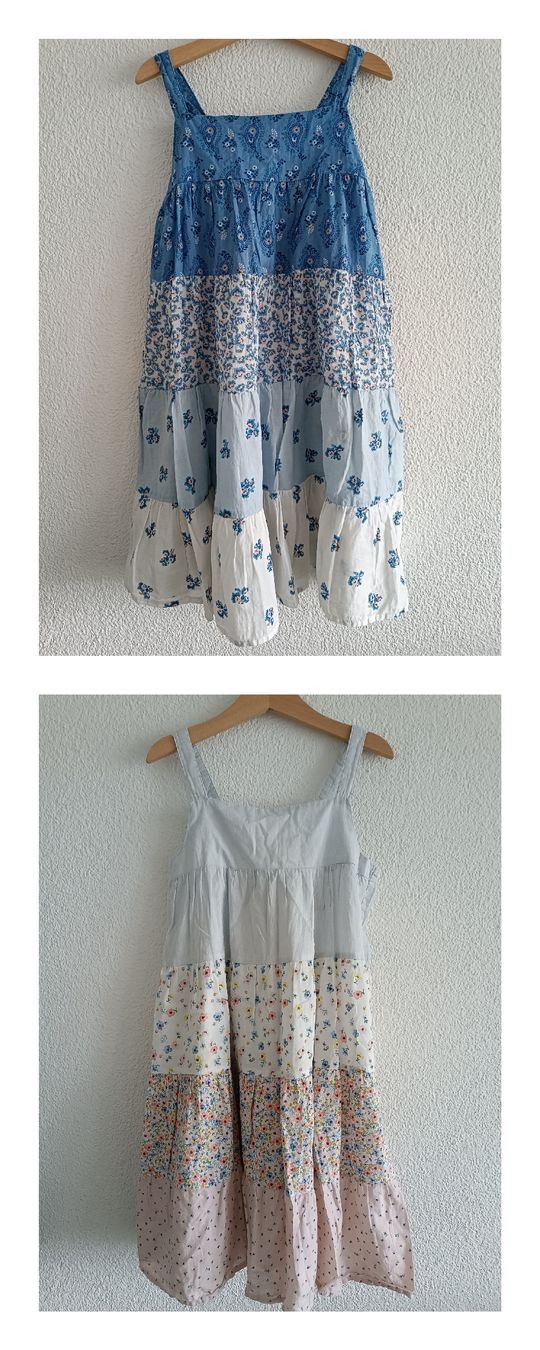 H&M Vestiti & Gonne: Kleid/ Rock Set Mädchen Gr 122,128 – Usato da Binz venduto da julijuli