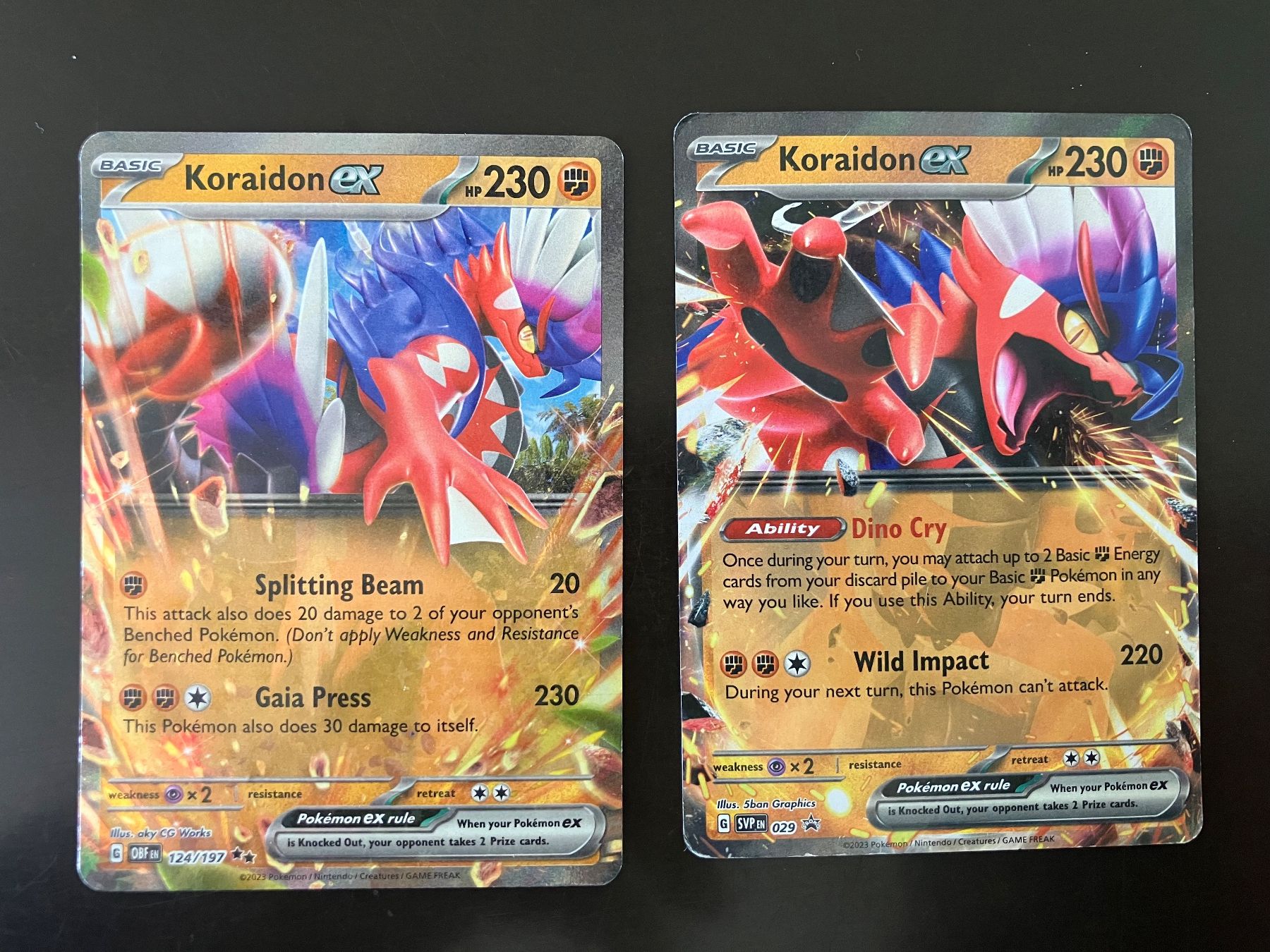 Pokémon Carte collezionabili: Pokémon Karte - Koraidon ex – Usato da Gossau ZH venduto da EBHA