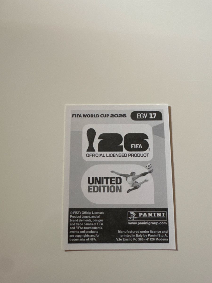 Panini Carte collezionabili: PANINI EGYPTE MOHAMED SALAH EGY 17 – Nuovo e nell'imballaggio originale da Payerne venduto da mike_lth 1