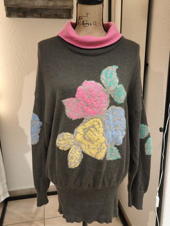 markanten Vintage-Wollpullover von Escada by Margaretha Ley