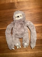 Flauschiges Faultier-Stofftier - nicht gebraucht.