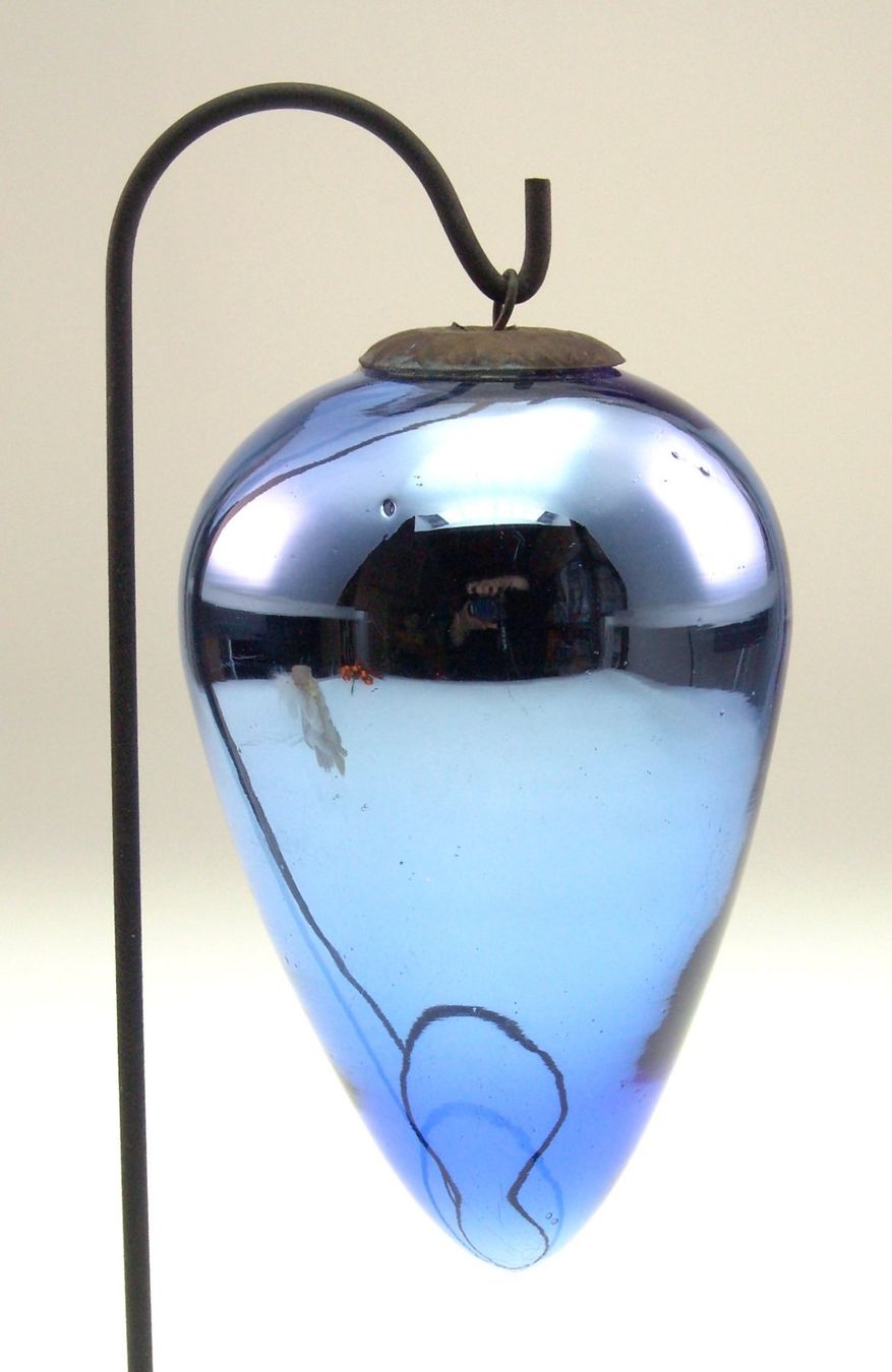 Tutte le decorazioni: Weihnachtskugel- Glaspendel Biedermeier Stil massiv Glas – Usato da Langenthal venduto da Antik_Huesli 1
