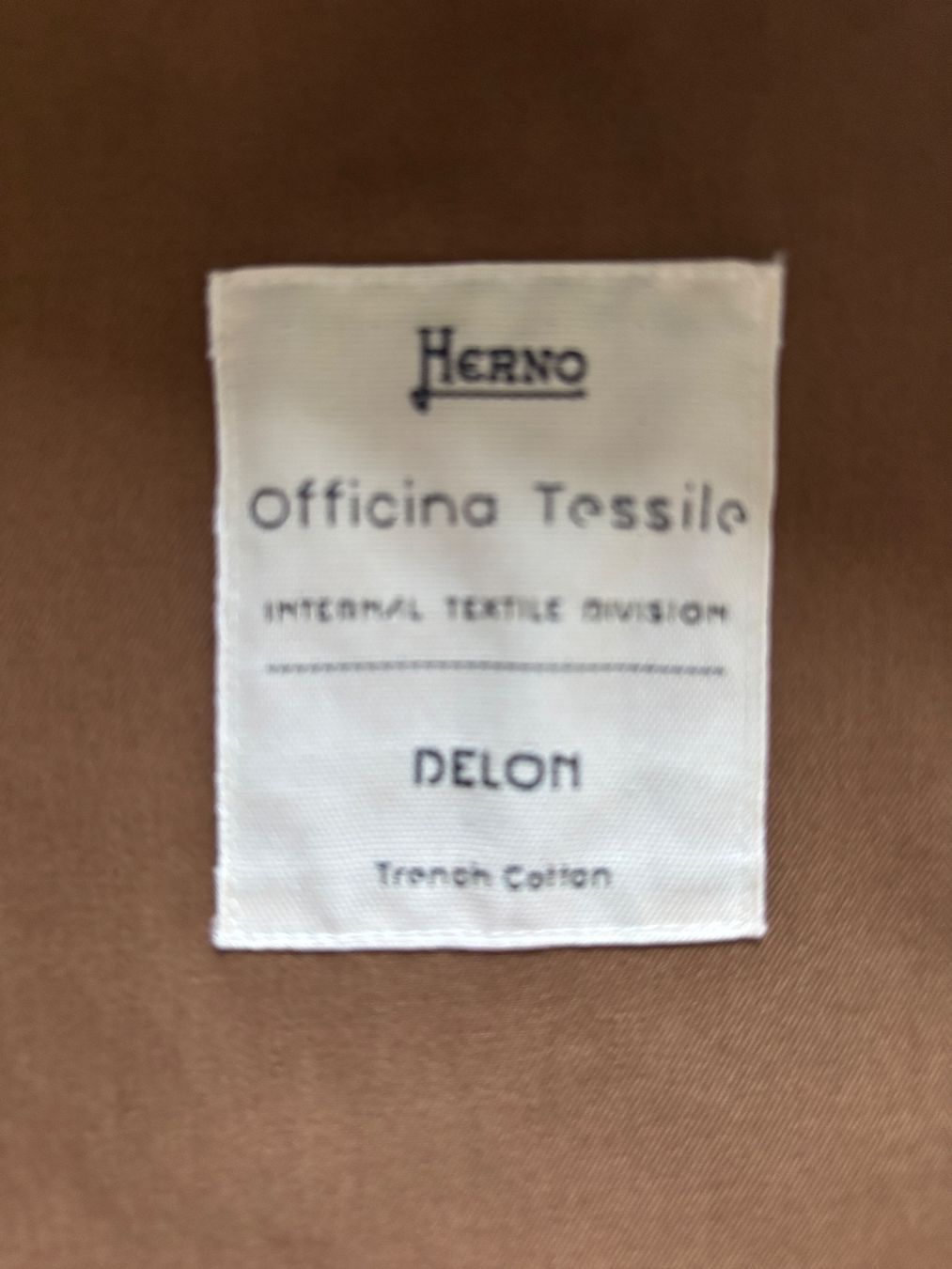 Herno Giacche: Herno Trenchcoat cognac - EU 36 - Top Zustand – Usato da Bottmingen venduto da Merkur_Basel 7