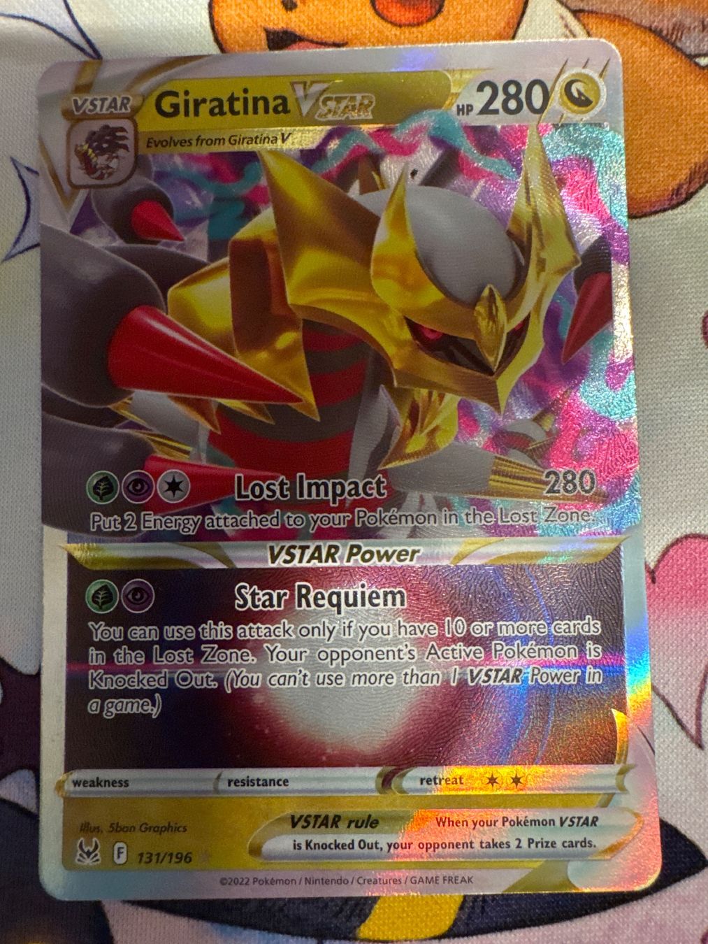 Pokémon Carte collezionabili: Giratina VSTAR LOR131 EN - Lost Origin – Nuovo (secondo la descrizione) da Wil SG venduto da Prof.Eich
