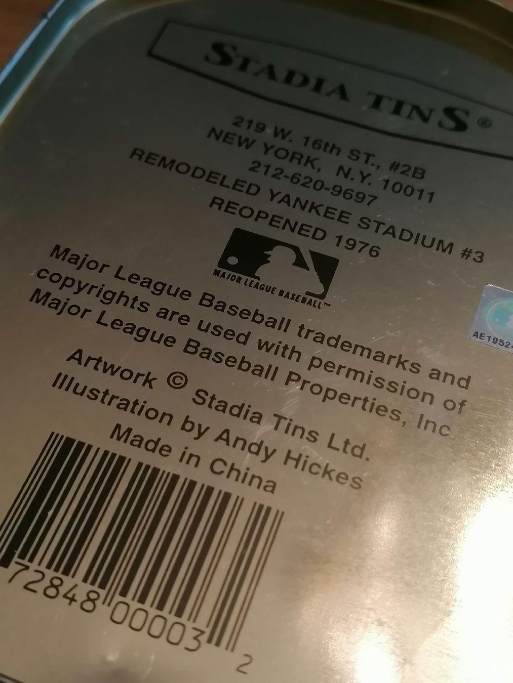 Autres décorations & accessoires: Yankee Stadium Blechdose - Stadia Tins - – D'occasion à Basel par vintagecollector 3