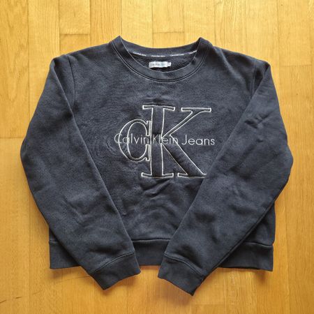 Calvin Klein Jeans Sweater S Unisex Y2K Vibe