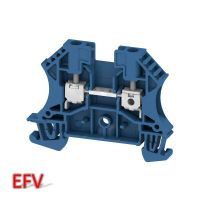 Weidmüller Durchgangs-Reihenklemme WDU 4  blau 4mm2
