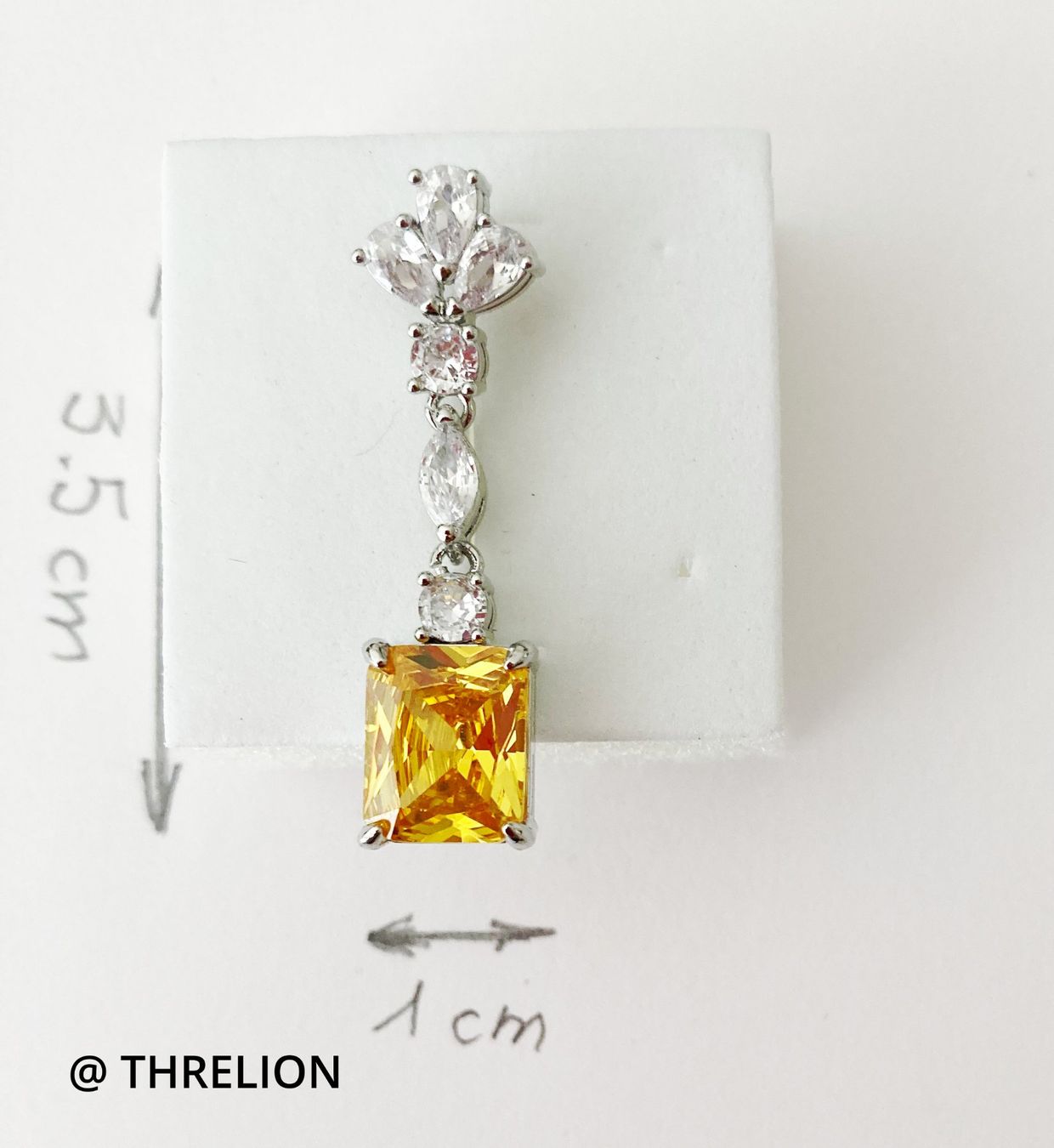 Orecchini pendenti & Orecchini a lobo: Modische Drop Ohrstecker Ohrringe. – Nuovo e nell'imballaggio originale da Riehen venduto da Threlion 1