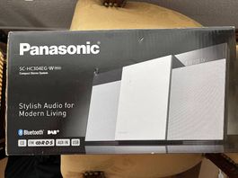 Panasonic SC-HC304EG-W Kompakt-StereoanlageBluetooth,CD,USB