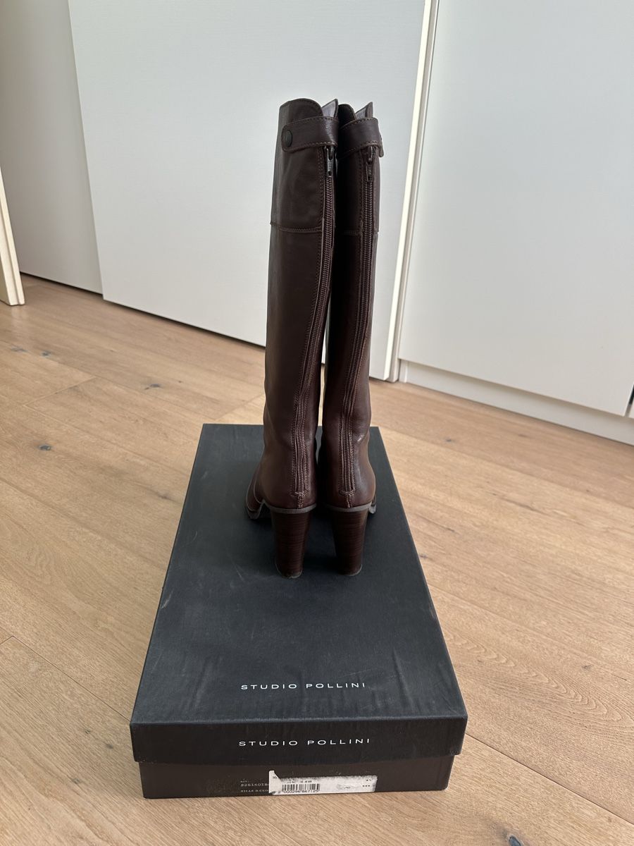 Scarpe da donna: Stivali alti con tacco Pollini – Nuovo (secondo la descrizione) da Arbedo venduto da lea_6btw 3