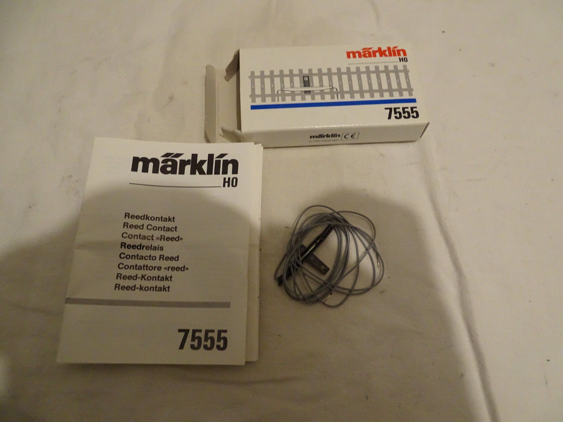 Märklin Modellini di ferrovie: Märklin HO 7555 – Nuovo e nell'imballaggio originale da Steffisburg venduto da Robinh.17