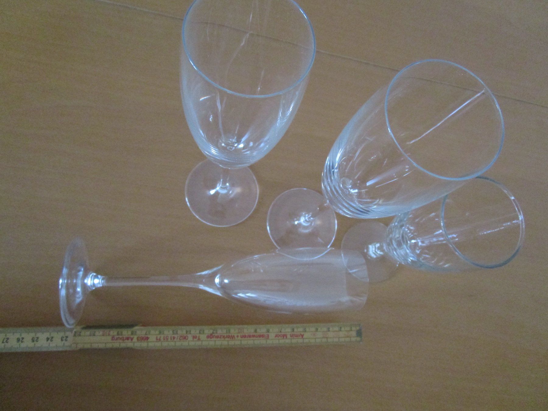 Verres: 4 Stk Sekt-Kelche – D'occasion à Ursenbach par Trasse 2