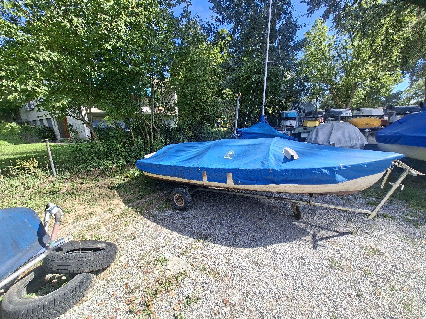 Schlauchboote, Kajaks & Kanus: Ruderboot GFK Hodler Typ E – Gebraucht aus Ottikon b.Kemptth. von online-Bo 6