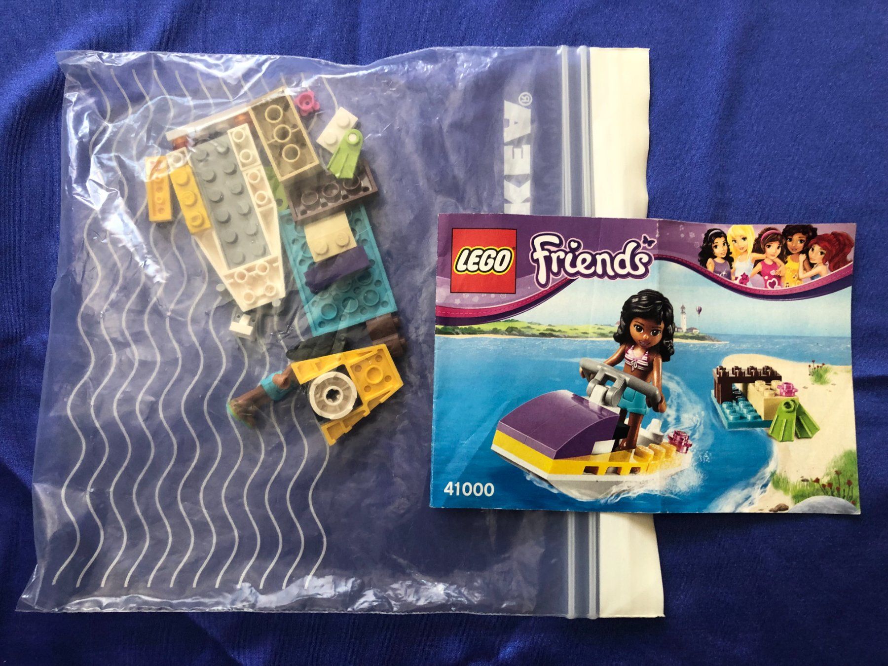 Lego Baukästen: LEGO Friends 41000 Jetboot Vergnügen – Gebraucht aus Studen BE von Silvercity26