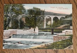 AK Boudry 1907; Sonderstempel Gorges de l'Areuse