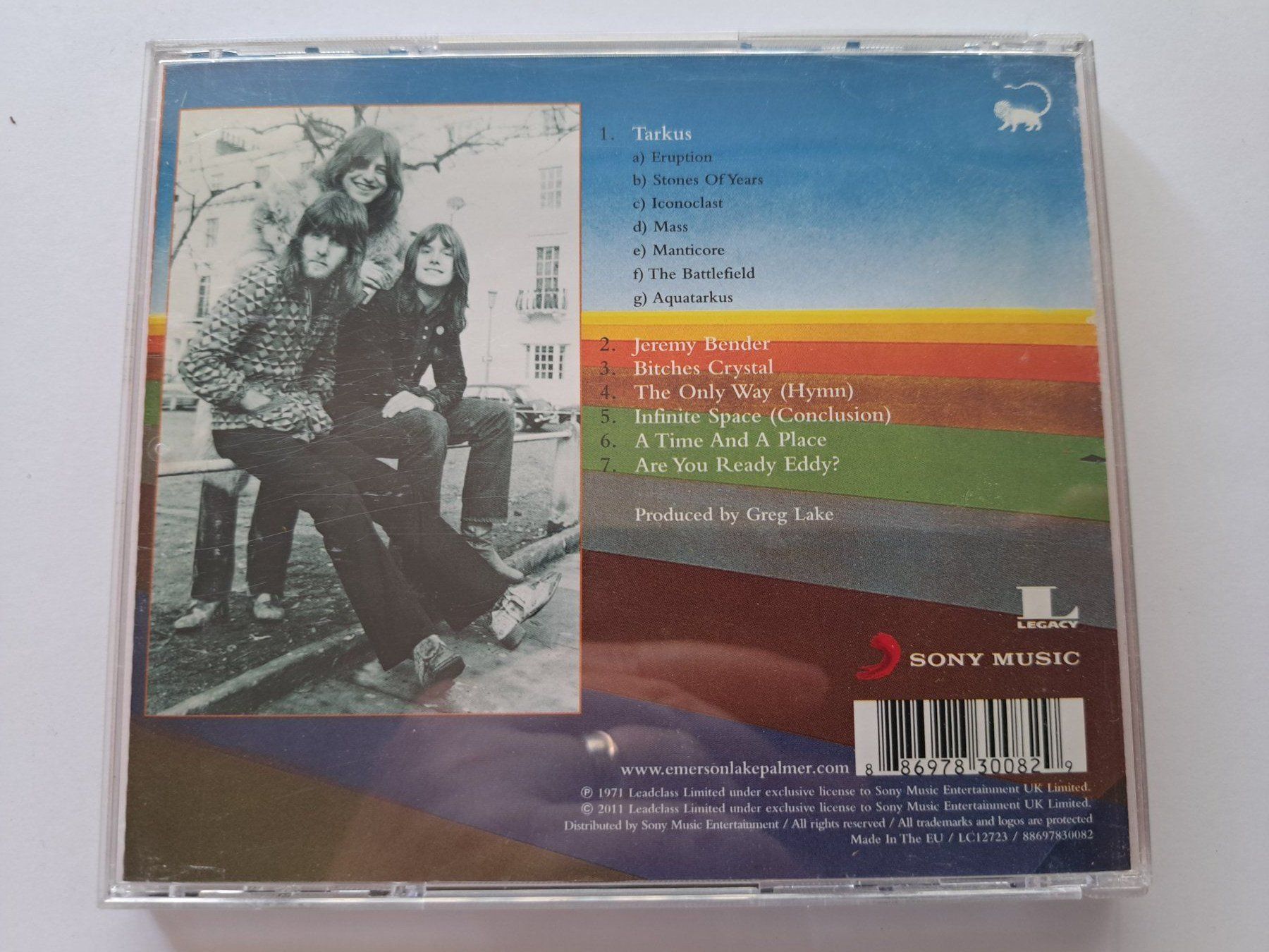 CDs: CD Emerson, Lake & Palmer – Tarkus  – Gebraucht aus Pully von bro_n52j 1