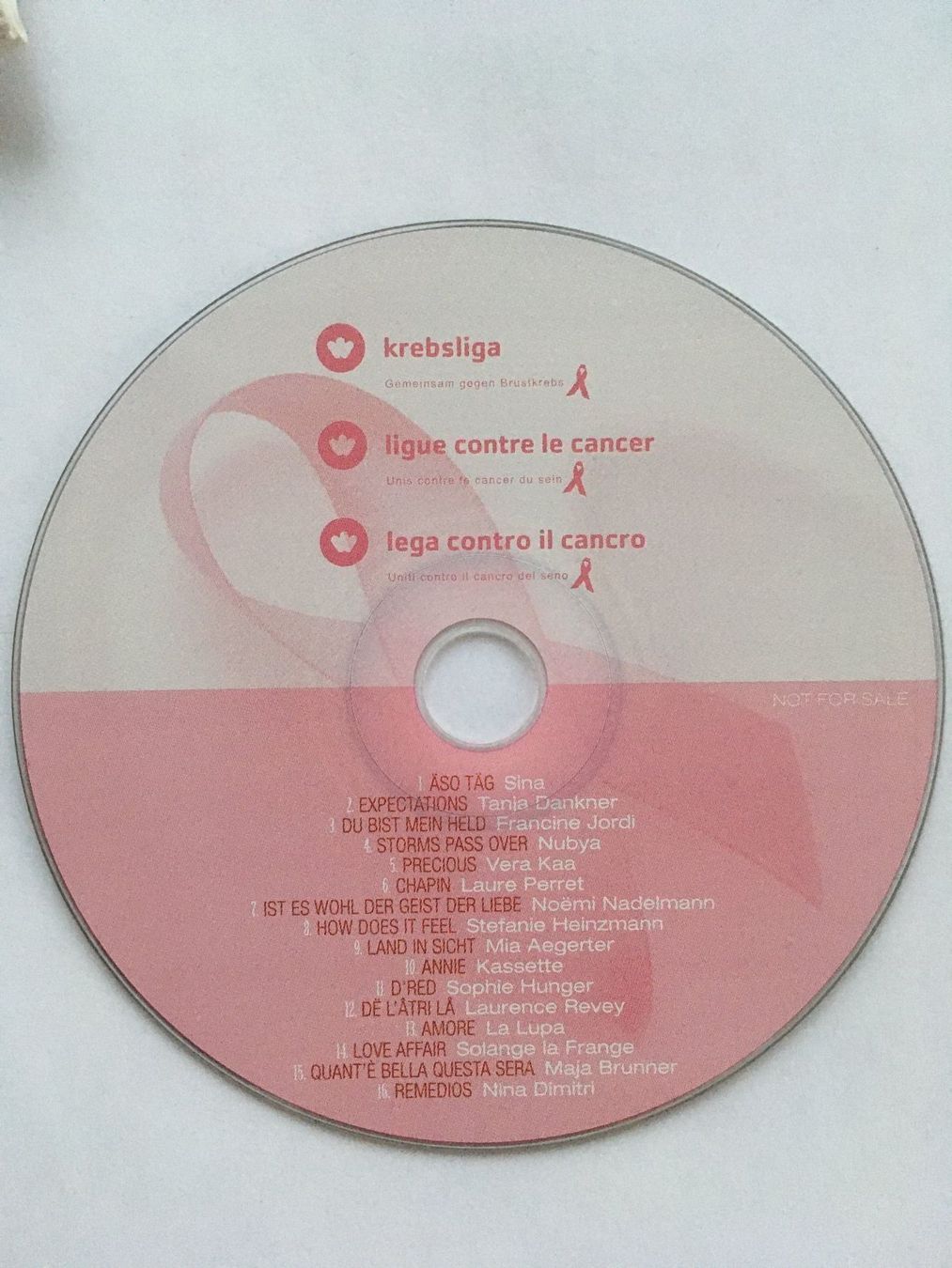 CD: CD - Gemeinsam gegen Brutskrebs – Usato da Grenchen venduto da Kogi7