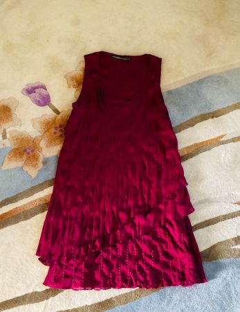 Super jolie et originale tunique bordeaux MADO ET LES AUTRES