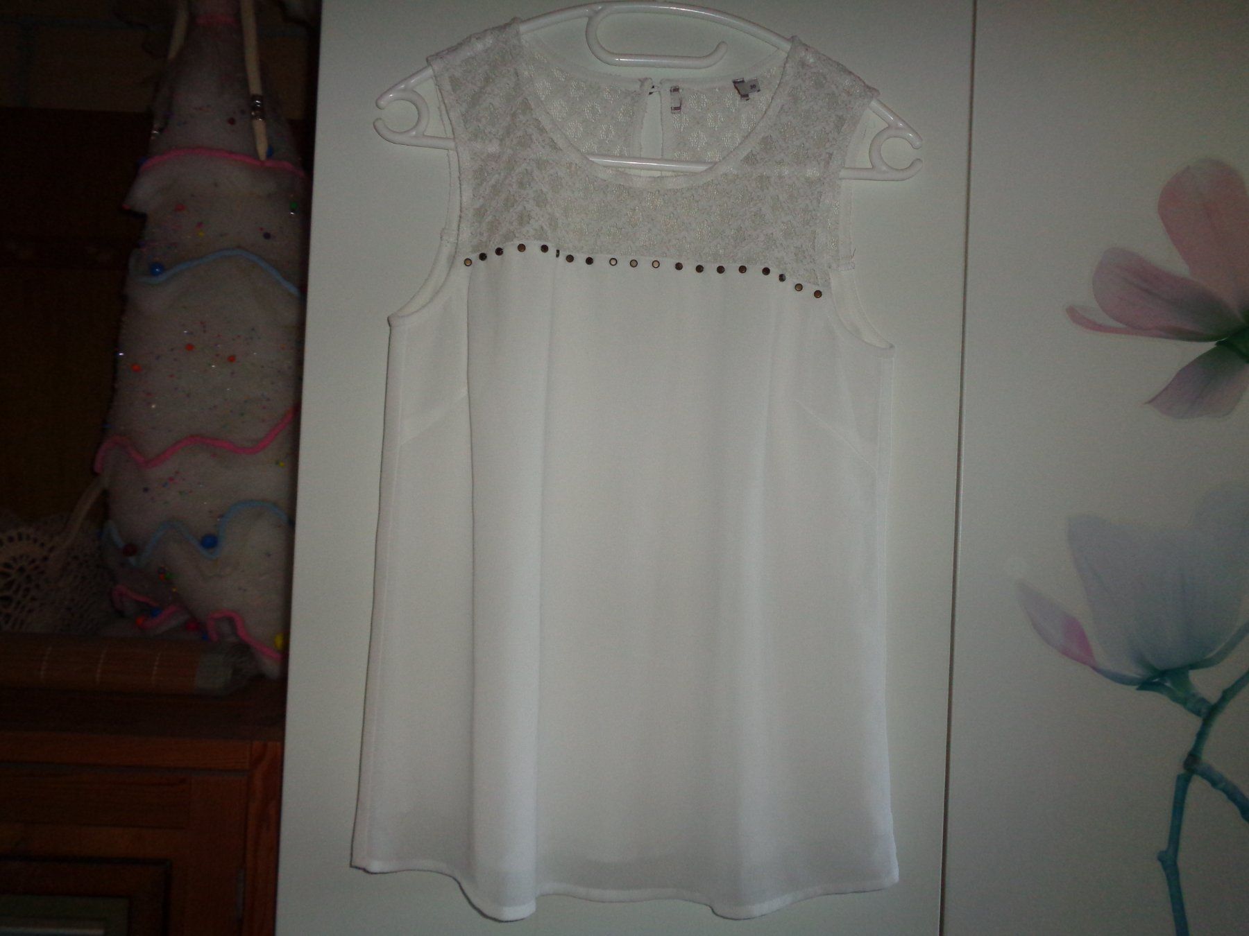 Tops: *** Top mit Spitze & Nieten *** ab 1.00 – Gebraucht aus Othmarsingen von Leuchtturmlady 2