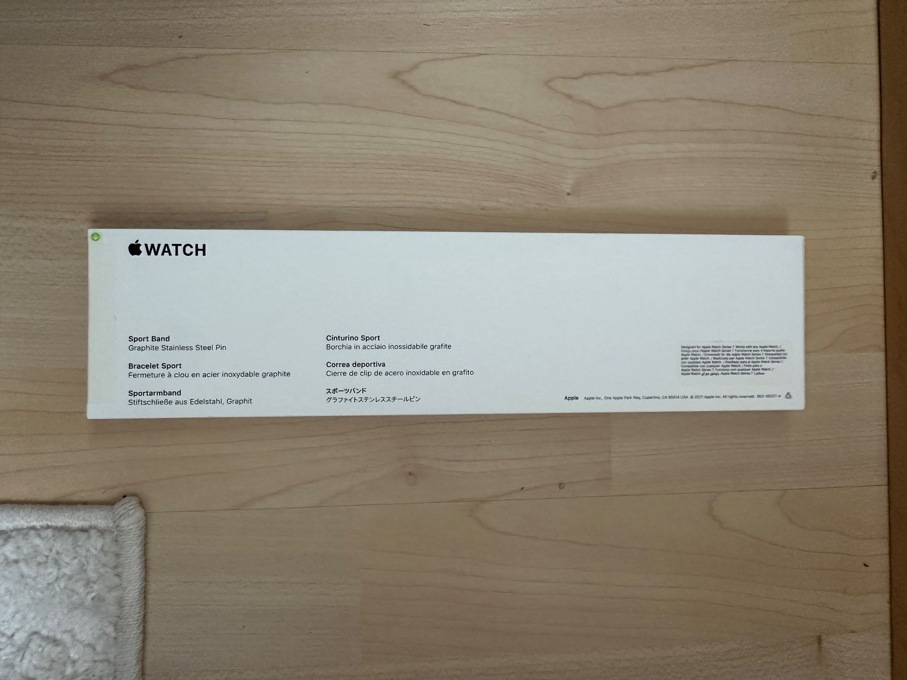 Apple Smartwatch: Apple Watch Sport Band Graphit OVP – Neu und originalverpackt aus Egg b. Zürich von polyana.sb 1