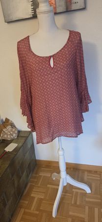 Nile Sommer Blusenshirt Gr. XL, leicht und luftig!