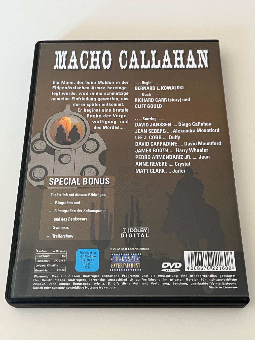Alle DVDs: Macho Callahan DVD Western – Gebraucht aus Altstätten SG von sheamus 1