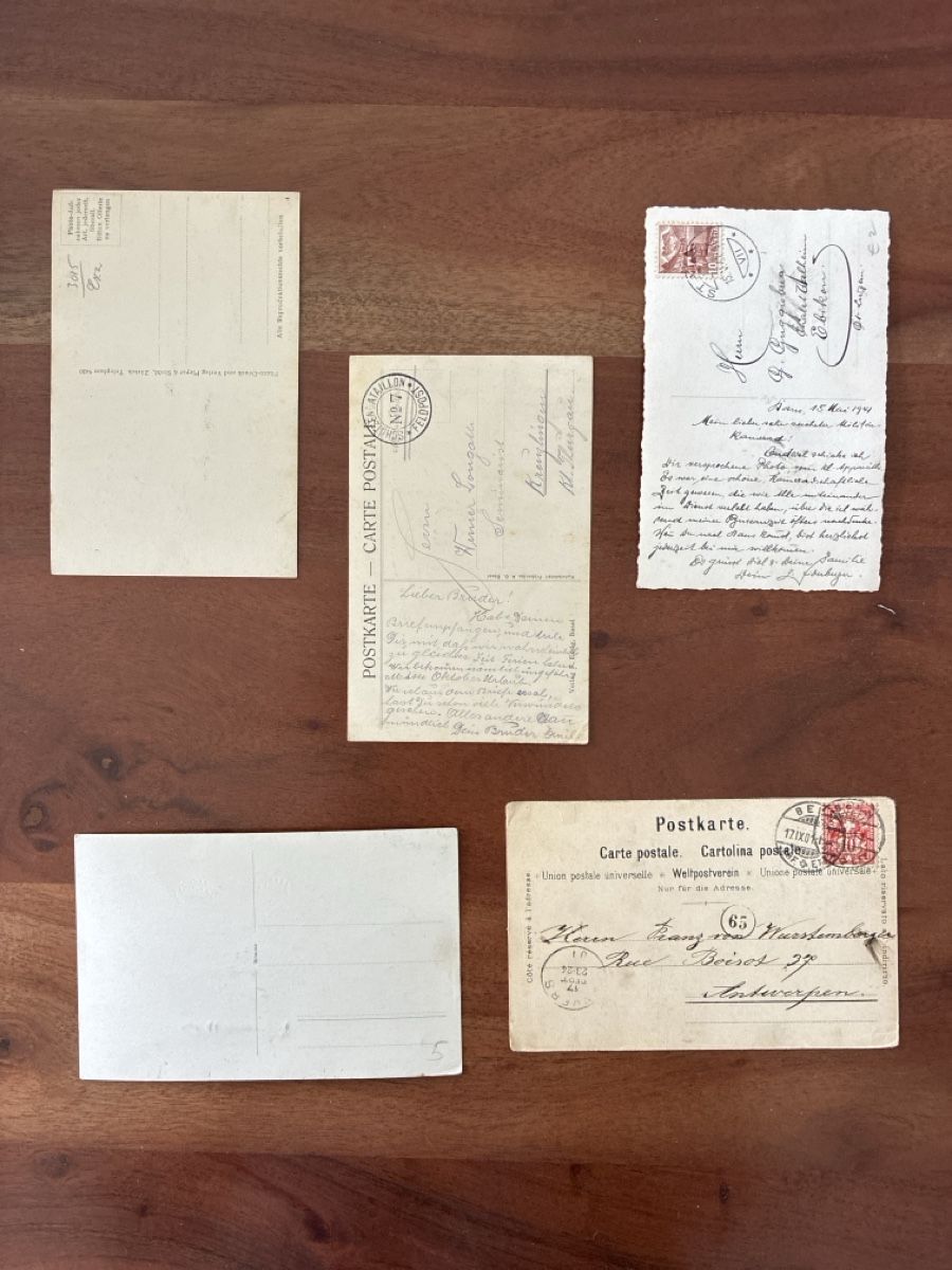 Cartoline postali: 10 Ansichtskarten Schweiz vom Militär CH. 6 – Usato da Oftringen venduto da Cla.vD.74 1