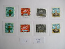 Voll Letzttagsstempel der Poststelle 2046 Fontains