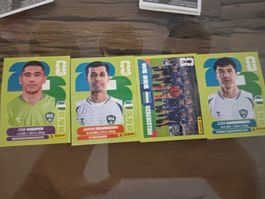 Panini 4er Set UZB
