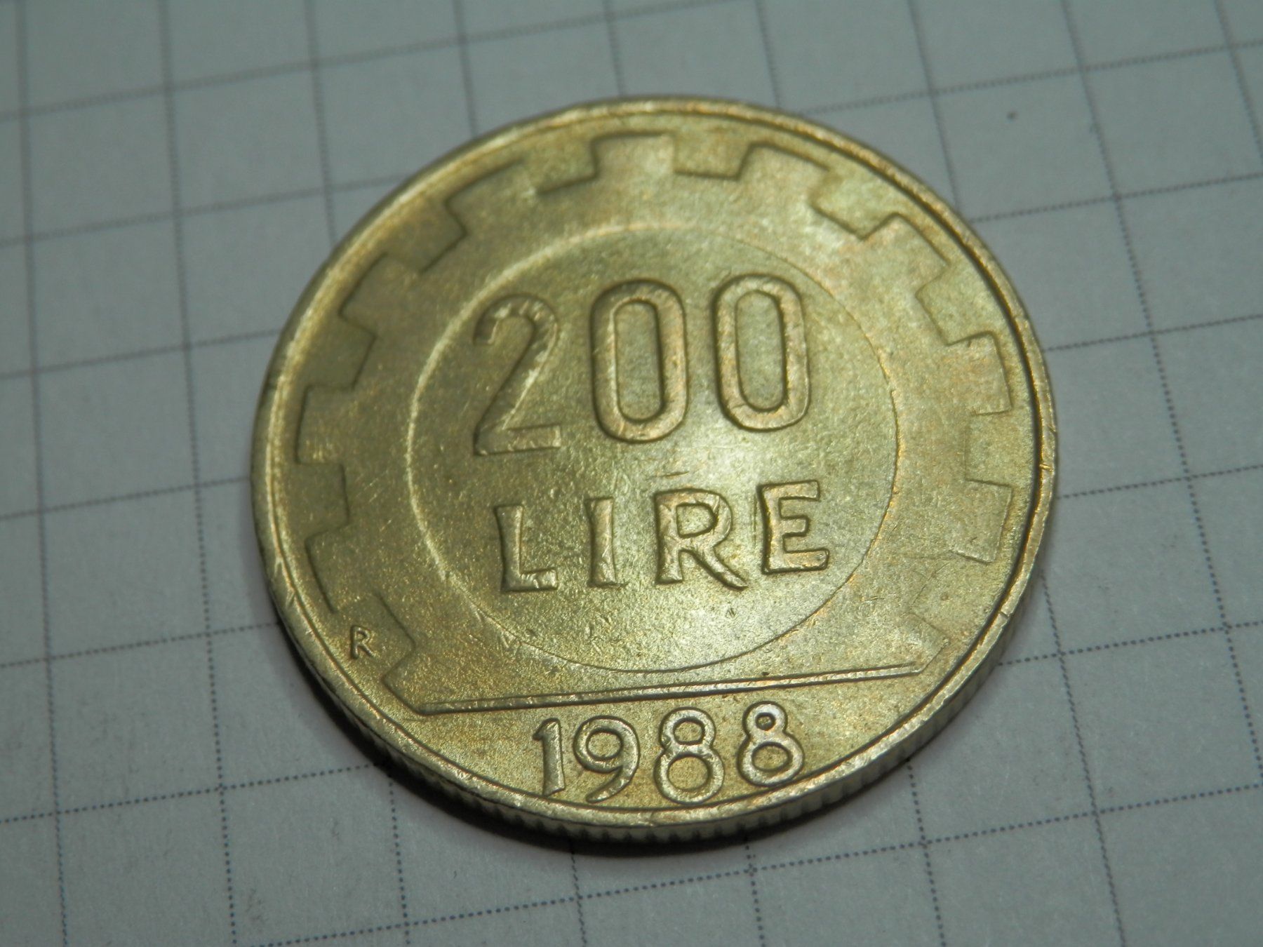 Tutti le monete: Italien 200 Lire, 1988 – Usato da Weiach venduto da weiach81