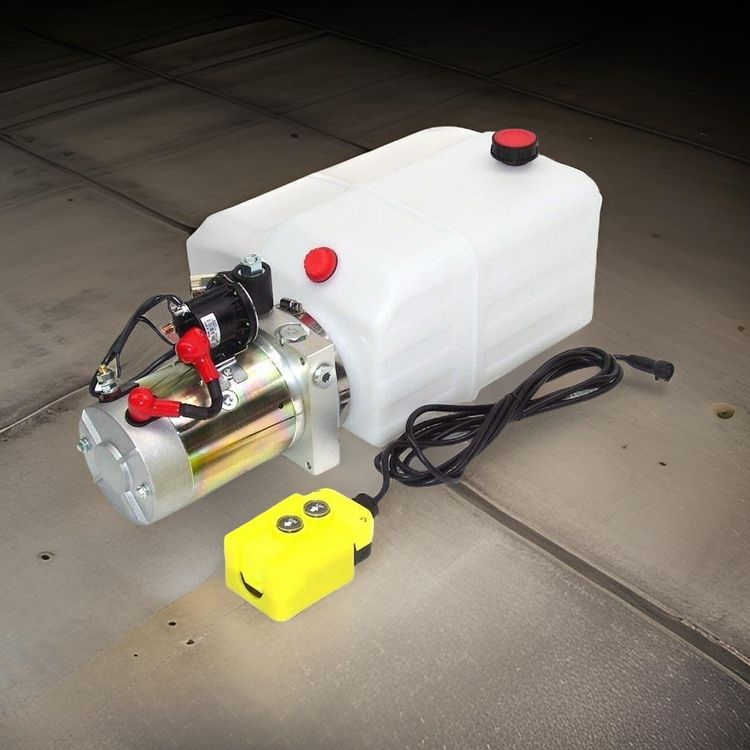 Hydraulik Ölbehälter 12 Liter - Stahl Tank Für Hydraulikaggregate