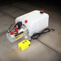 Hydraulikaggregat 8L Hydraulikpumpe Pumpe 12V 180bar