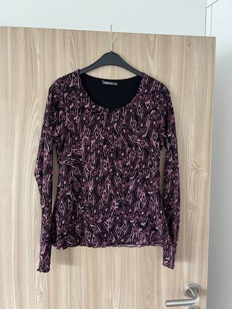 NILE Shirt mit Muster, Grösse S, langärmlig 
