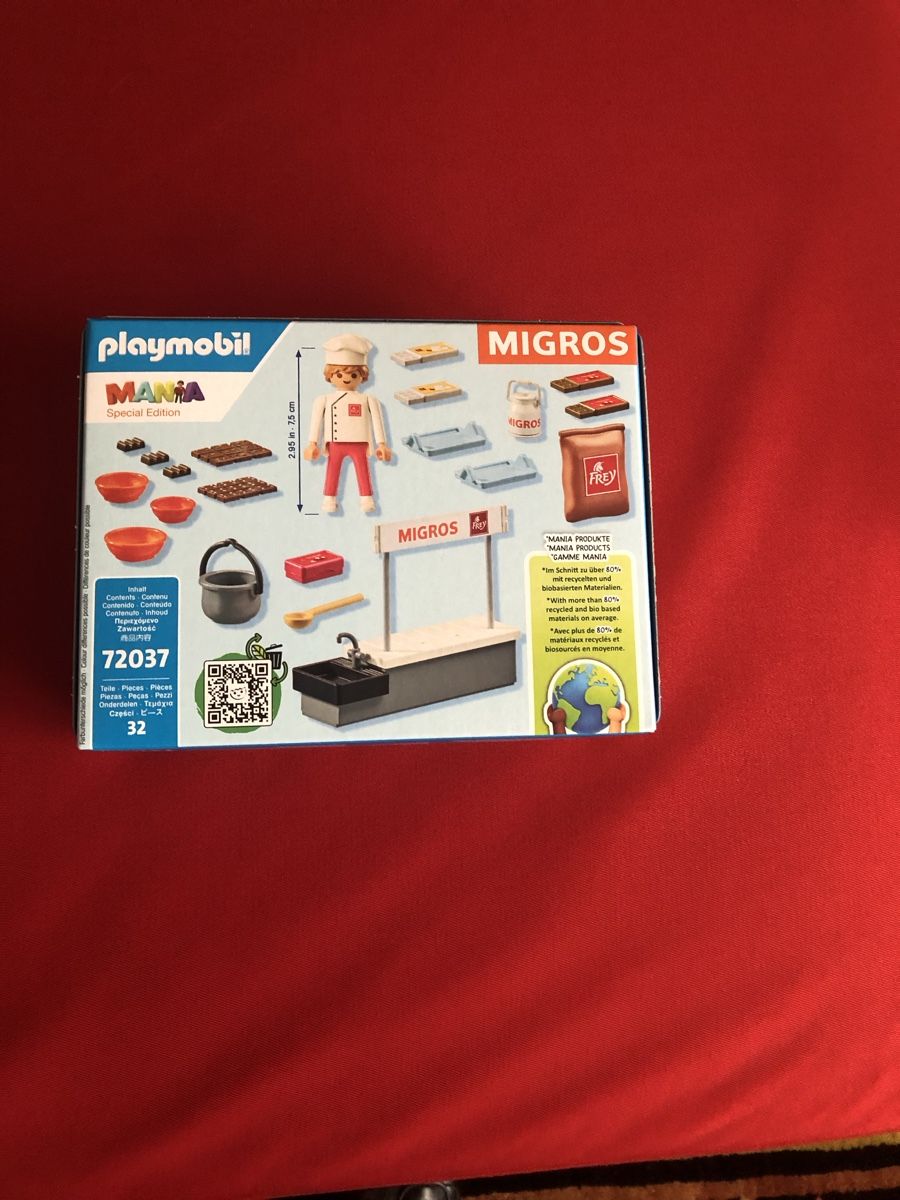 Playmobil Giocattoli: Playmobil Migros Schoggifabrik – Nuovo e nell'imballaggio originale da Andwil SG venduto da Essox57 1