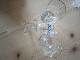 3x Glas Ancre Exportbeer Alsace 
