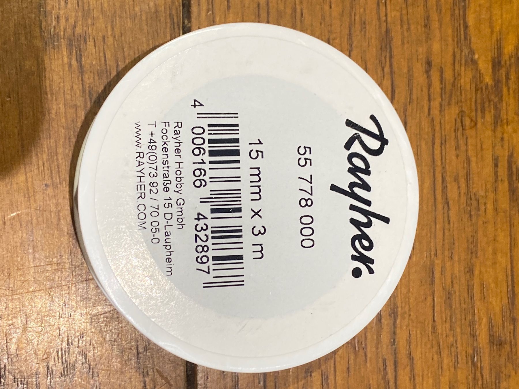 Nastri decorativi: 55778000 polyester 15mm 3m – Nuovo e nell'imballaggio originale da Lajoux JU venduto da Briard0 1